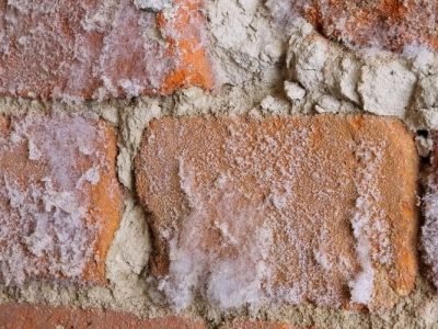 Salpêtre, également appelé sels hygroscopiques
